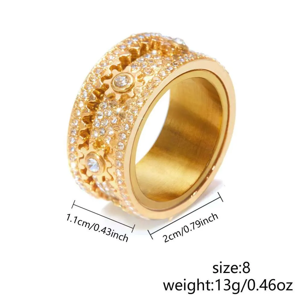 Anxiety Releasing Rotator Ring For Couples 8mm Classic Design_voghion.com