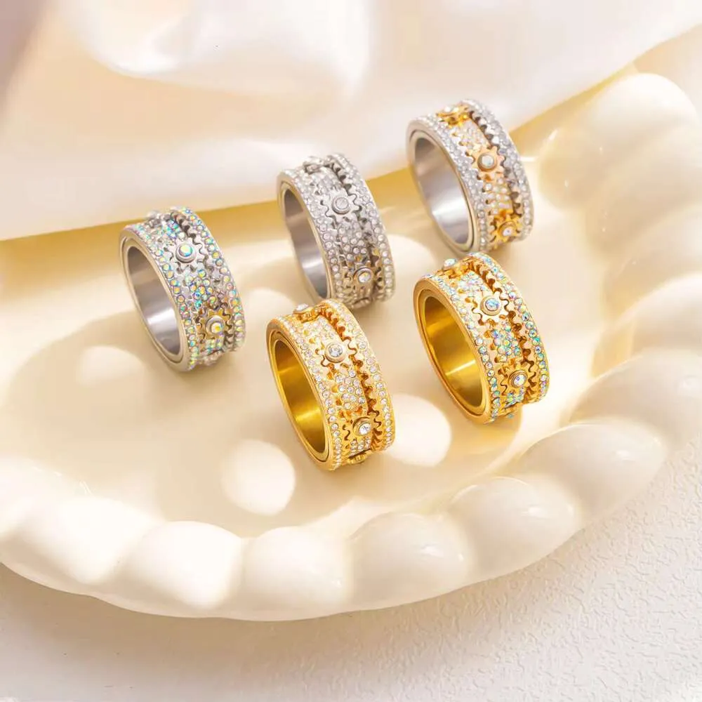 Anxiety Releasing Rotator Ring For Couples 8mm Classic Design_voghion.com