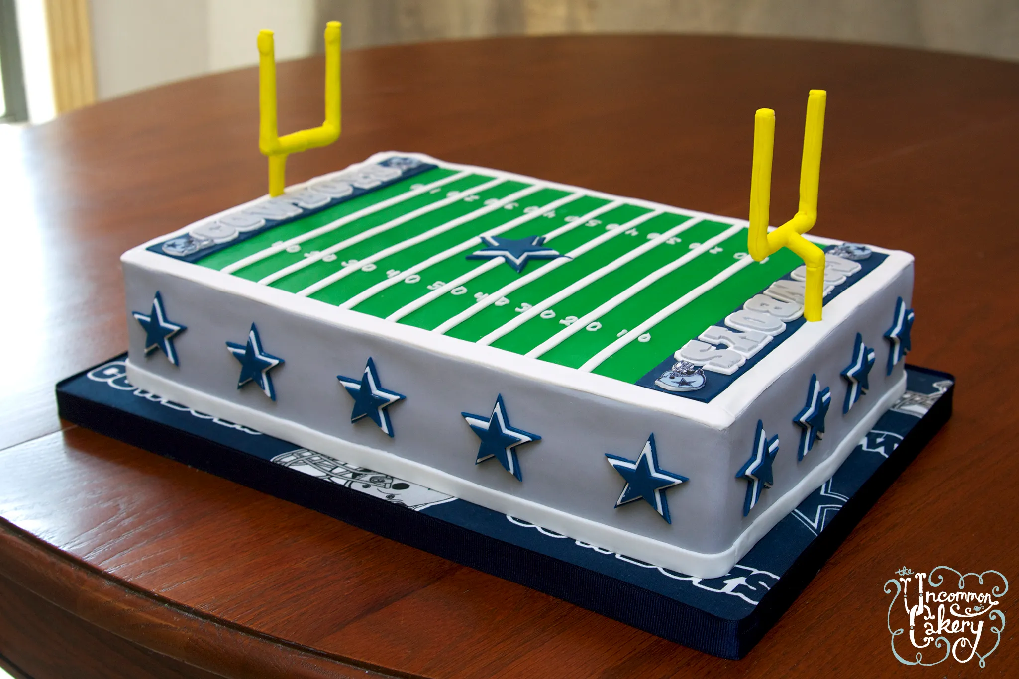 How to Make a Winning Football Field Cake