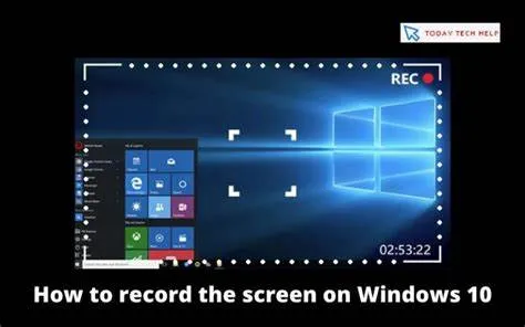 How to Screen Record Windows A Comprehensive Guide