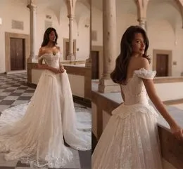 Ever-Pretty Dames V-hals Kant Tule Pailletten Lange Ruche Plooien Korte Mouwen Formele Avondjurken Stoffige marine 50EU