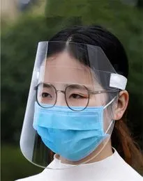 10 Máscara de visera anti-gotas Anti-vaho Anti-polvo Protección facial  protector cabeza boca nariz covid-19