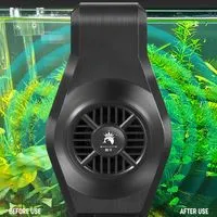 Chauffage aquarium,Capteur numérique à écran LCD,contrôleur intelligent de  température de l'eau pour Aquarium,alarme de poisson