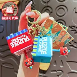 Set De 20 Llaveros Navideños Pop It – Fidget Toys De Silicona Con Formas De Reno, Papá Noel Y Árbol, Regalo Anti-estrés Para Niños Y Adultos
