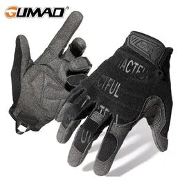 L, vert armée) Gants de protection des articulations, gants demi