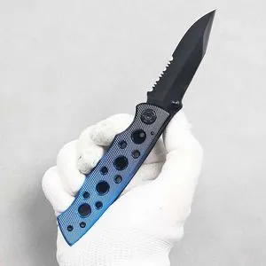 Cutter Professionnel En Acier Inox - Couteau Utilitaire Avec 5 Lames 18mm Et Changement Rapide