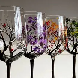 Kingrol 8-delige Drinkglazen Set, 4 Longdrinkglazen (350ml) en 4 Tumblerglazen (250ml), Premium Glaswerk voor Water, Dranken, Bier, Cocktails