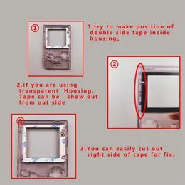 Miroir en verre de remplacement pour console de jeu Game Boy Advance Miroir en verre de remplacement pour console de jeu Game Boy Advance