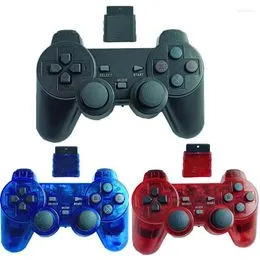 Controlador inalámbrico para PS2, control remoto de juego de doble  vibración 2.4G para PlayStation 2 PS2
