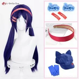 Perruques De Costume Cosplay Pour Enfants, Rumi Mira Zoey Perruques De Costume Tresses Violettes Perruque Halloween Cosplay Accessoires, Perruque De Cosplay Anime | FR