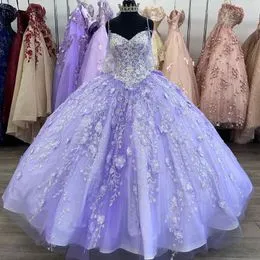 Vestido De Fiesta De Quincea era Lila Online DHgate