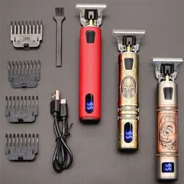5 en 1 cabeza Afeitadora de afeitar eléctrica para hombres, navaja de cabeza  calva Kit multifuncional de aseo para hombres con pantalla led