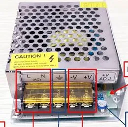 AC 100V-240V Converter Adapter DC 5V 2A 2000mAh Power Supply 4.0mm*1.7mm Plug US