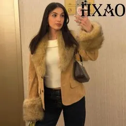 Vêtement Automne Hiver élégant Manteau Long Femme à Carreaux Dasongff - Blazer Grande Taille Style Caban Pour Automne/Hiver Haut Femme Chic Et Elegant Noel