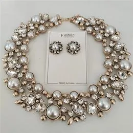 Collier Vintage Amérindien Bavoir Perles Marron Et Blanc - Style Boho Festival