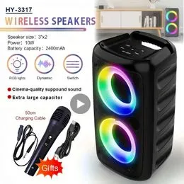 Máquina de karaoke portátil K12 con micrófonos inalámbricos - perfecta