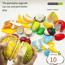 Jouet De Coupe De Nourriture – Ensemble 20 Pièces Fruits Et Légumes En Plastique, Sans BPA, Jeu De Rôle Culinaire