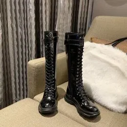 Botas largas con online cordones mujer