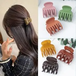 Pinza de pelo con forma de flor de Corea para mujeres y niñas, pasador de  cangrejo, pinzas para el cabello, horquillas de cola de caballo, pasador de  baño, accesorios para la cabeza 