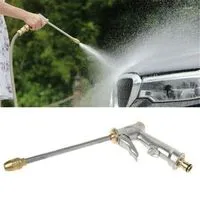 SEAMETAL-Pistolet à eau haute pression pour lavage de voiture,  pulvérisateur, buse de tuyau, arroseur, mousse, auto, maison, jardin,  outils de lavage