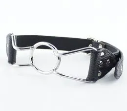 Gag Bouche Ouverture Araignée PU Cuir - Adultes BDSM - Neuf