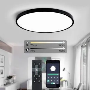 Led-plafondlampen, 18 lampen, dimbaar, afstandsbediening