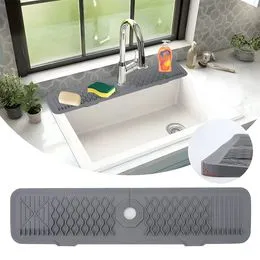 Extensor de grifo, extensor de boquilla de silicona para grifos de lavabo, lavado de manos para niños(Azul