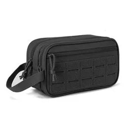 Neceser Para Hombres - Organizador De Artículos De Tocador Grande De Viaje Resistente Al Agua Kit Dopp