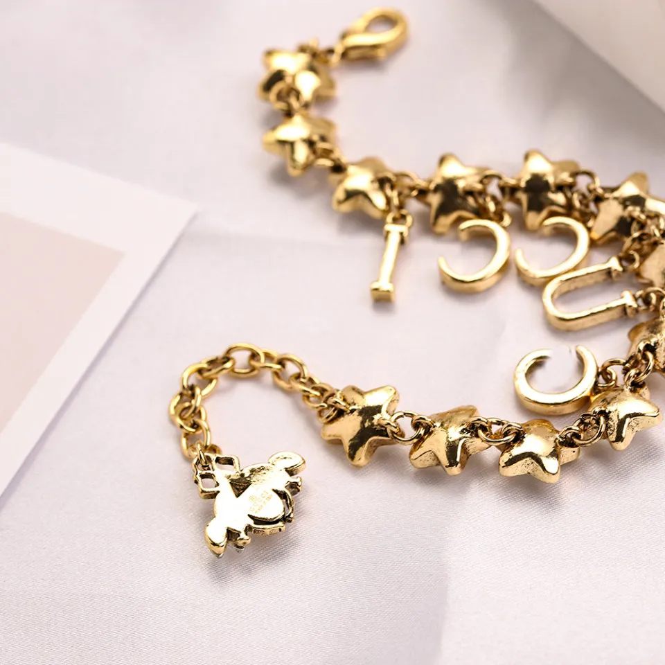 Star Tassel Crystal Bracelet