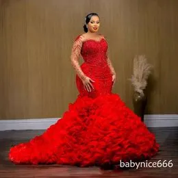 M MUNCASO Kanten Prinsessenjurk met Lange Mouwen, Bloemenmeisjes Kanten Jurken, Eerste Communie Pageant Jurken, Bloemenmeisjesjurk voor Kerstmis, Feest, Verjaardag, Carnaval, blauw, 5-6 jaar