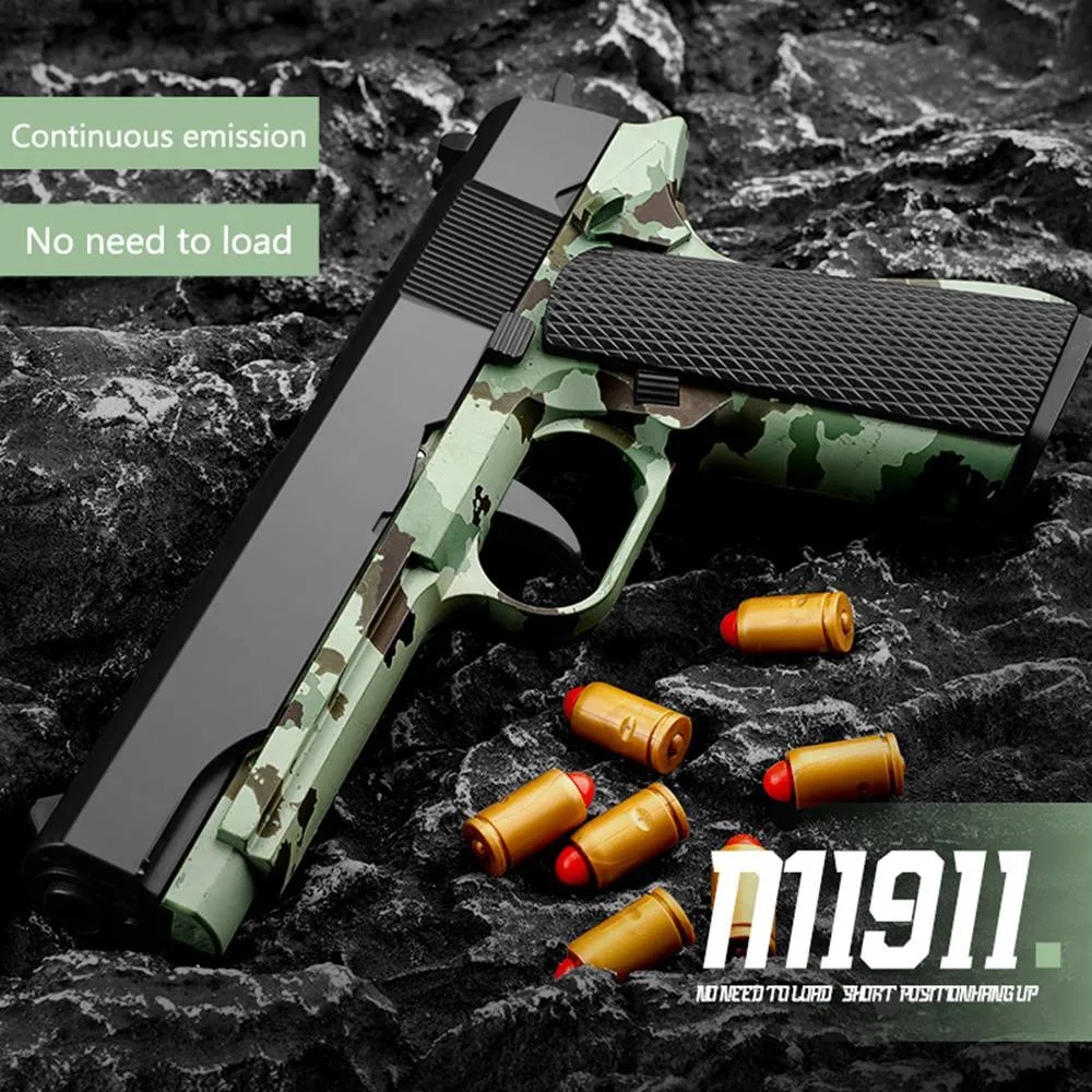 Em promoção! P85 Shell Jogar Ejeção Desert Eagle Pistola De Airsoft Macio  Dardos Balas De Ar De Brinquedos Arma De Esportes Ao Ar Livre Disparo De  Arma Para Os Meninos