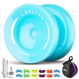 Yoyo Chinois, Ensemble de Diabolo à Triple roulement, Ensemble de Diabolo en matériau respectueux de l'environnement, Yoyo Chinois avec bâtons de diablolo colorés pour(Red
