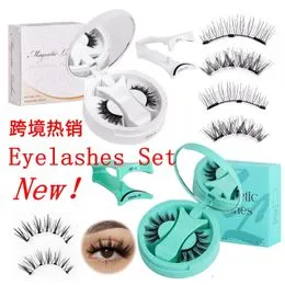 Faux Cils Magnétiques Réutilisables MYTEX-SHOP - Effet 3D Naturel Volumineux - 4 Paires - Neuf