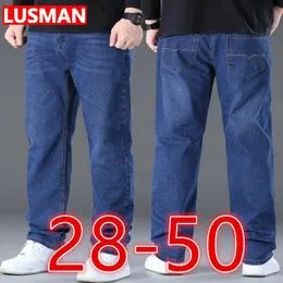 Pantalones Cargo de algodón para hombre, Pantalón ancho informal con  múltiples bolsillos, ropa de trabajo holgada y recta, talla grande 7XL y  8XL
