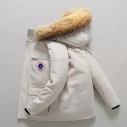 Parkas de plumón de invierno para hombre de calidad térmica gruesa parka  masculina caliente Outwear moda pato blanco abajo chaqueta hombres abrigos
