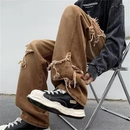 Jeans Marrones Hombres Online DHgate