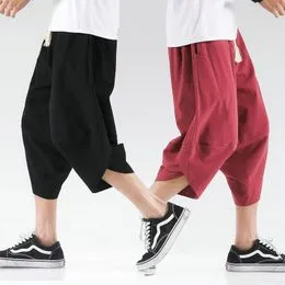 Pantalones deportivos largos de S-5XL para mujer, pantalón blanco de secado  rápido, Harajuku, Harem, para correr