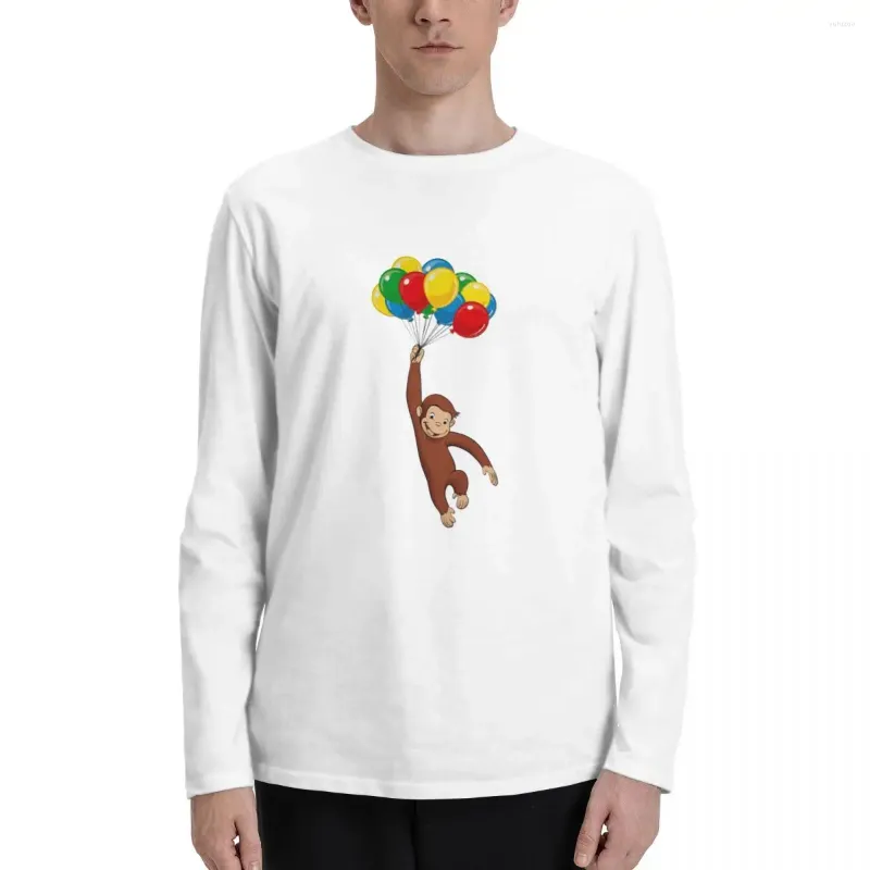 Hoodies das crianças Crianças Curioso George Macaco Bonito Dos Desenhos  Animados Moletons Do Bebê Algodão Pullover