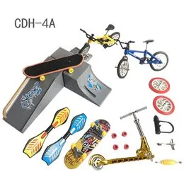 Mini Fingerboards Camion de Skate Petit Skateboard pour Enfant Jouet