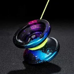Yoyo Competitivo No Responde De Aleación - Ideal Para Principiantes Y Trucos, Con Cuerdas