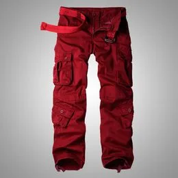 Pantalon rojo vino hombre deals