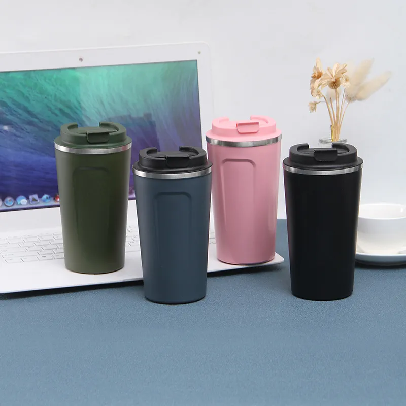 17oz 510ml Leak Proof Thermos Tumbler Vacuum Insulated Matte Double  Stainless Steel 304 Coffee Mug - China Water Bottle and Wholesale Tumbler  price