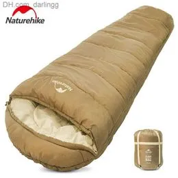 Saco de dormir Ultraligero Camping Impermeable Sacos de dormir engrosados  Invierno Cálido Saco de dormir Adulto