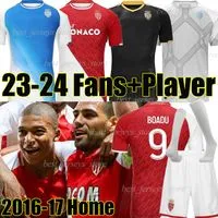 23/24 Mônaco Camisas de futebol 2023 Home ZAKARIA M. CAMARA BEN YEDDER  BOADU GOLOVIN Camisa MINAMINO FOFANA FELIX EMBOLO SINGO Uniformes de futebol