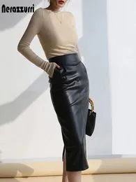 Mulvari Falda De Lápiz De Espalda Con Abertura | Moda De Mujer