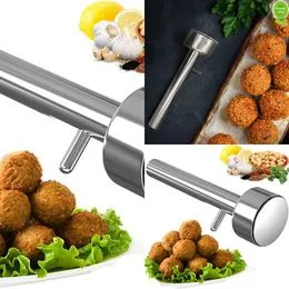 Gehaktbal Scoop Ball Maker Tool - Roestvrij Staal Gehaktballer, Flexibele Gehaktbal Maker, Gehaktbal Lepel, Non-Stick Gehaktballen Maker, Gehaktballen Maker Mallen voor Rundvlees Ballen en Kip Ballen