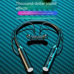 Auriculares inalámbricos Bluetooth Ultra largo Standby Auriculares  deportivos montados en el oído Conducción corriendo para Huawei Apple Oppo