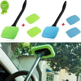 Escobilla de limpiaparabrisas – Kit de lavado de ventanas con mango largo –  Herramienta de limpieza de ventanas ajustable – Escobilla fuerte