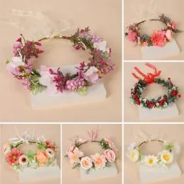 Bloemen Haarband Multi met LED-lampjes Kopen