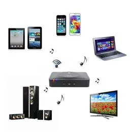 Récepteur Bluetooth 5.1 Avec NFC Et Fente TF - Adaptateur Jack 3.5mm/RCA Pour Chaîne Hi-fi, Portée 10m, Audio Sans Perte